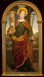 Sainte Barbe - Malarstwo włoskie d