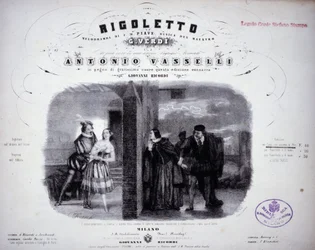 Nuty do „”Rigoletto”” Verdiego.