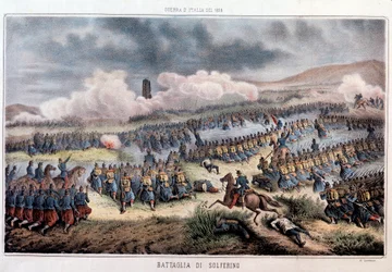 Bitwa pod Solferino, 24/06/1859 (druk