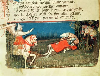 Śmierć Rolanda, z weneckiego kodeksu