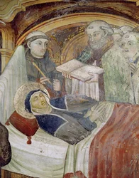 Śmierć św. Scholastyki (fresk)
