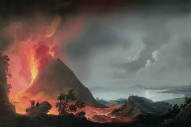 Erupcja Wezuwiusza w 1810 r.