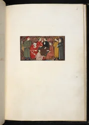 Traktat o wadach i zaletach Dodaj MS 27695 f.12r, ok. 1330-40 (pergamin)