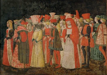 Triumf miłości Tempera na (tempera na drewnie)