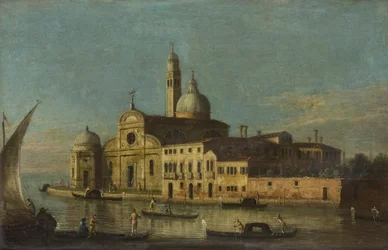 Wenecja, San Michele (olej na płótnie)