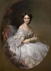 Portret Anastazji Uszakowej, z domu Koni 1824-1902