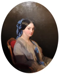 Portret młodej kobiety