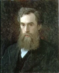 Portret Pawła Michajłowicza Tretiakowa (1832-98) 1876
