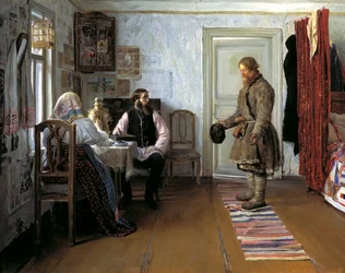 „Zwolnienie”, 1890.