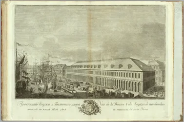 Giełda w Sankt Petersburgu Księga na 50. rocznicę założenia Petersburga, 1753 r.
