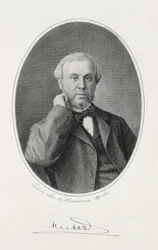 Portret Mikołaja Aleksiejewicza Miljutina 1818-1872, 1883