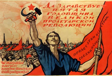 Piąta rocznica rewolucji rosyjskiej, 1922