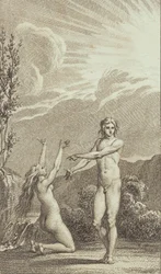 Ilustracja do "Adama i Ewy" Ewalda. II