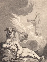 Niels Klim myśli, że słyszy urzędnika w Fane Kirke. W