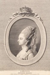 Księżniczka Louise, poślubiona Karolowi Hesji