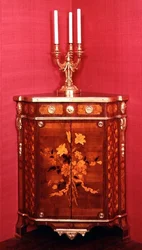 Szafka narożna, jedna z pary, J.F. Oeben, Paryż, ok. 1760-62