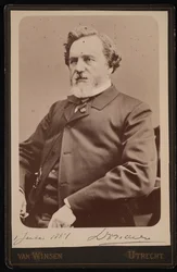 Portret Franciscus Cornelius Donders 1818-1889, 1 lipca 1884.