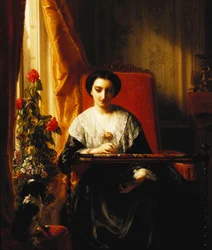 Haftować; Hafciarka, 1855