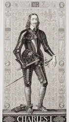 Karol I (1600-49) z „Illustrations of English and Scottish History” Tom I