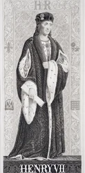 هینري VII (1457-1509) د انګلیسي او سکاټلینډ تاریخ له انځورونو څخه د لومړي پولي برخه