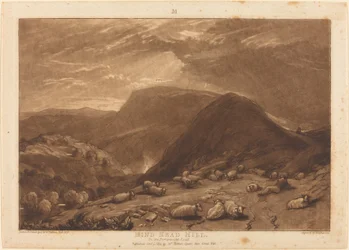 Hind Head Hill, opublikowana w 1811 r.