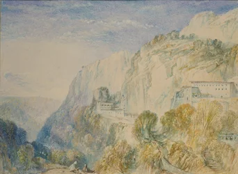 Góra Liban i Klasztor Św. Antonia, ok. 1832-1834