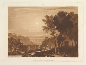 Most i Kozy Liber Studiorum, cz. IX, tablica 43, 23 kwietnia 1812 r.