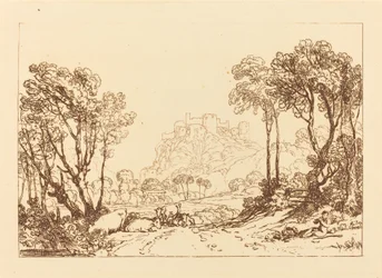 Zamek nad łąkami, wydana w 1808 r.
