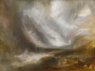 Dolina Aosty: burza śnieżna, lawina i burza z piorunami, 183637.