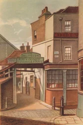 Bell Tavern, Addle Hill, Londyn, 1868 r.