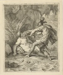 Peleus mści Tetydę Scenes uit het leven van Achilles (tytuł serii) Życie i śmierć Achillesa (tytuł serii)