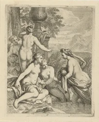 Thetis wraca do swoich nimf wodnych Sceny z życia Achillesa (tytuł serii) Vitam et mortem Achilli (tytuł serii)