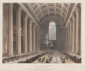 Sala Egipska, Mansion House, 1 stycznia 1809 r., 1 stycznia 1809 r.