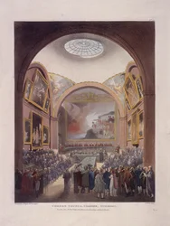 Sala Rady Guildhall, Londyn, 1808