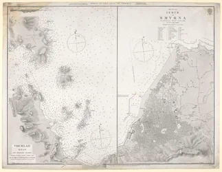 Mapa portów w Zatoce Smyrneńskiej