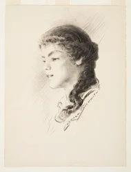 Portret, prawdopodobnie Elizabeth Vail