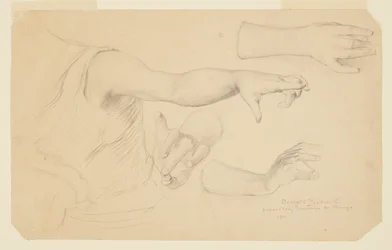 Study of Hands for Dome of Manufactures and Liberal Arts Building, World