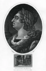 Ludwik XV, król Francji, 1805.
