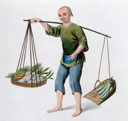 Chłopiec z warzywami, 1800