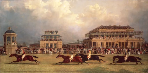 Doncaster Gold Cup z 1838 roku (olej na płótnie)