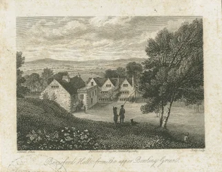 Dovedale - Beresford Hall: staloryt, bd [1815] (druk)