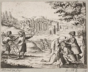 Ilustracja do Adama Oleariusa, „Perski Rosenthal genialnego poety Schicha Saadi […]”, Szlezwik 1660