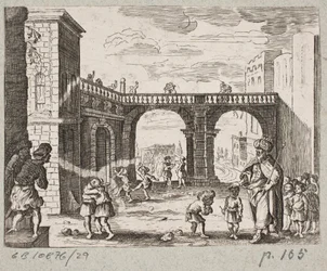 Ilustracja do Adama Oleariusa, „Perski Rosenthal genialnego poety Schicha Saadi […]”, Szlezwik 1660