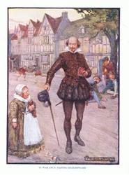 Był to tylko mistrz Szekspir, z wydawnictwa Literatura angielska wydana przez T C i EC Jacka, ok. 1920 r.
