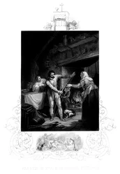 Alfred Wielki w Chatce Neatherds, IX wne, 1880