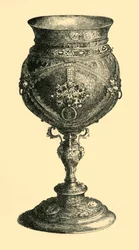 Kubek kokosowy, c1585, 1881.