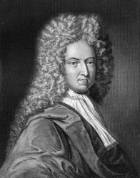 Daniel Defoe, angielski pisarz i dziennikarz, 1836.