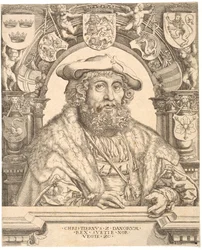 duński: król Danii Chrystian II