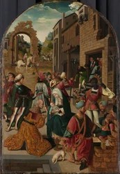 Pokłon Trzech Króli, ok. 1510 (olej na płycie)