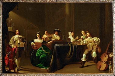 Une joyeuse compagnie - wesoła kompania ...